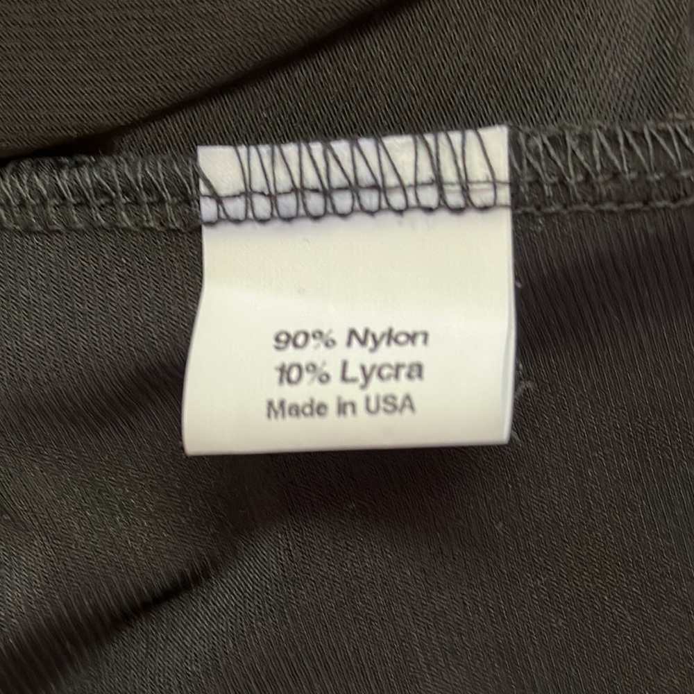 Cynthia Ashby size Large Calliope Dress black NWT knit mesh lined layers - Picture 11 of 12